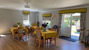 Capwell Grange, dining area 