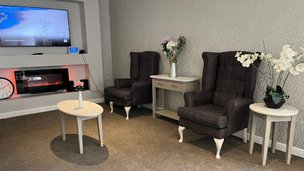 Capwell Grange, TV room 