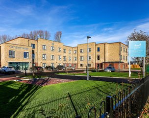 Carrstone House Care Home in Downham Market, front entrance