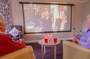 Castle View, cinema room 