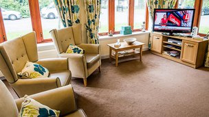 Catmoor House Care Home, lounge area 