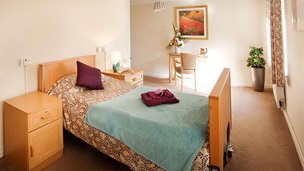 Chandlers Ford Care Home, bedroom