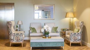 Charters Court, sofa area 