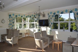 Chorlton Place, lounge area