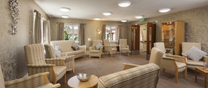 The Radley Care Home in Borehamwood, living area 