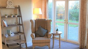 Clarendon Hall Care Home in Grimsby, armchair