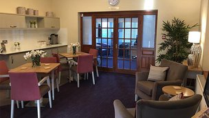 Clarendon Hall Care Home in Grimsby, dining seating