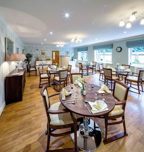 Clayton Manor Care Home, Congleton, Dining area