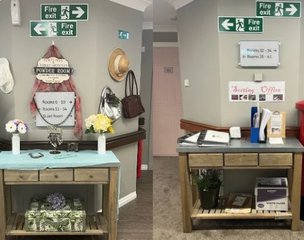 Colton Lodges, post box