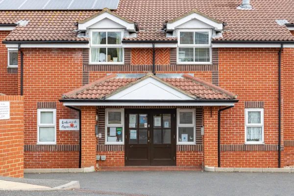 Coppice Court, front of home 