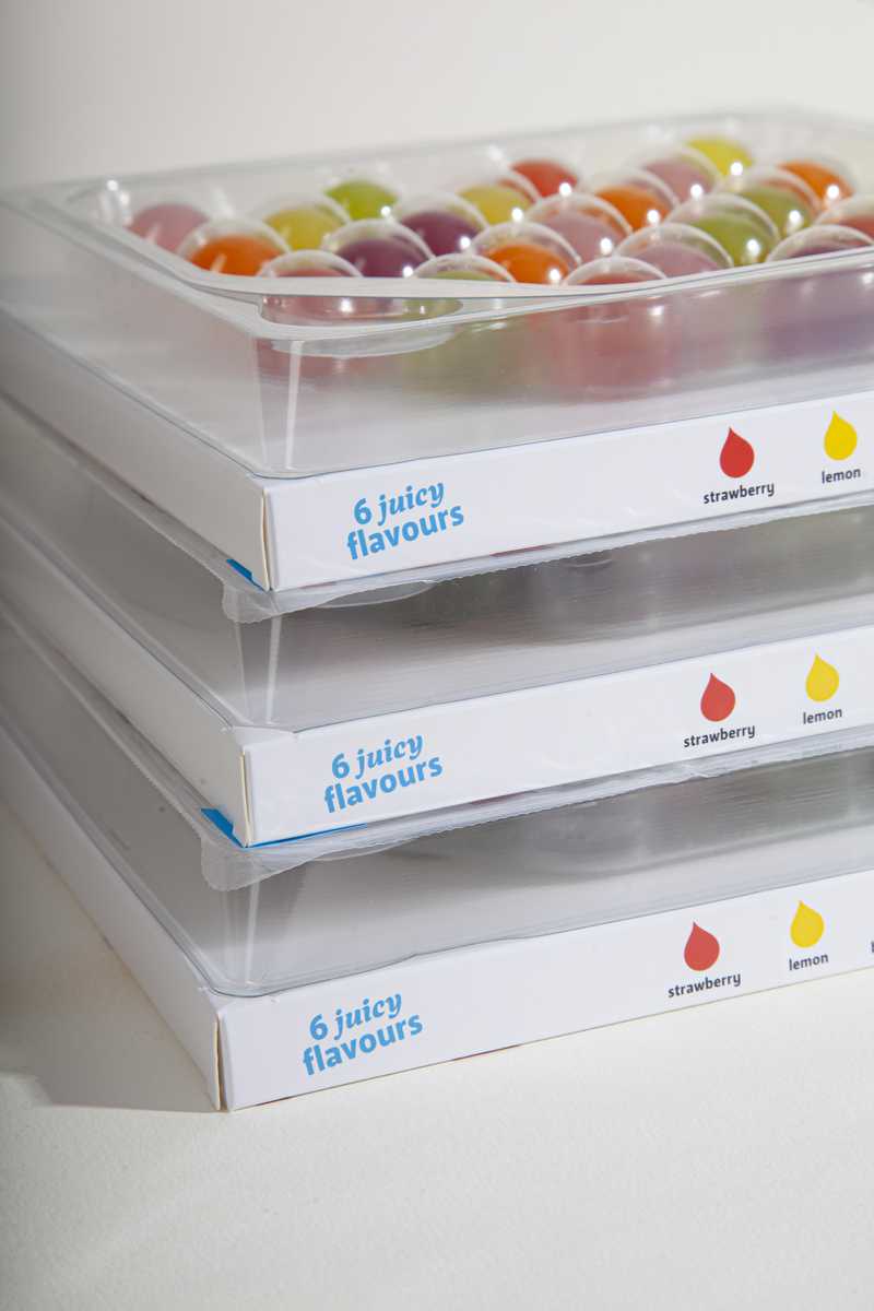 Jelly Drops' Innovative Water Sweets