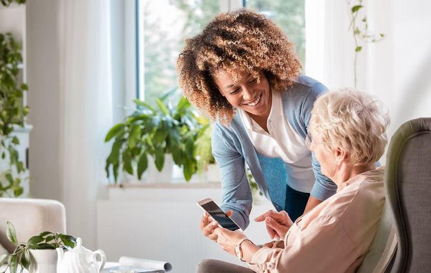 CVC Services Ltd Carer with Client 2