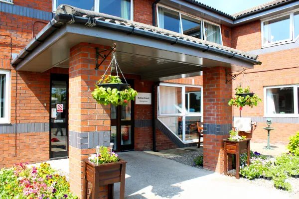 Defoe Court, entrance to home 