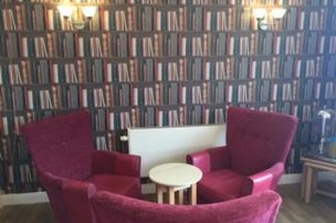 Defoe Court, reading area 