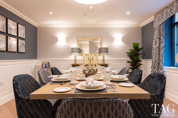 Dinning room at Chestnut Manor
