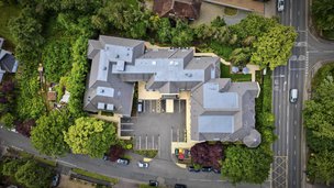 Lady Jane Court, Leicester, Birds eye view