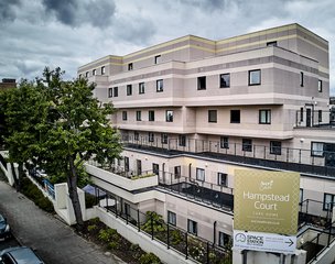 Hampstead Court, London, exterior