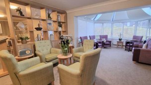 Dove Court, larger are of conservatory 