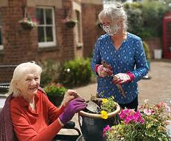 Aegis Residential Care, Pontefract, gardening