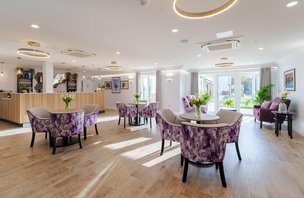 Peverel Green Care Home in Chelmsford dining