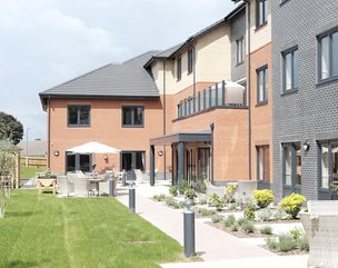 Avon Valley Care Home, Bristol, gardens