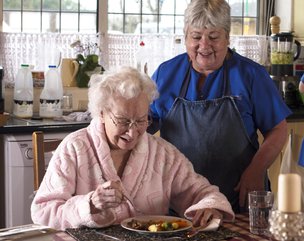 Shrublands Care Home, Cumnor, home cooked food