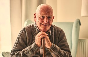 Angel Care, Devon, elderly man 