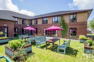 Fairview, garden area with outdoor furniture 