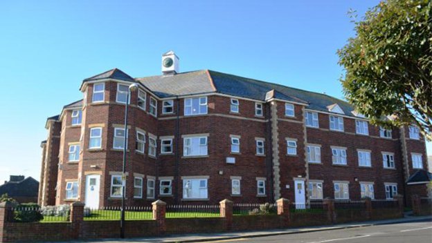 Falstone Manor, exterior of home 