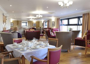 Telford Hall Care Home Dining Room