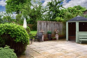 Fazakerley House, garden area 