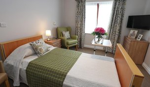 Bedroom in Fern Brook Lodge