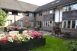 Forest View - Garden with flowerbeds