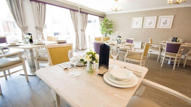 Foxton Court, dining area 