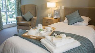 Foxton Court, close up of bedroom 