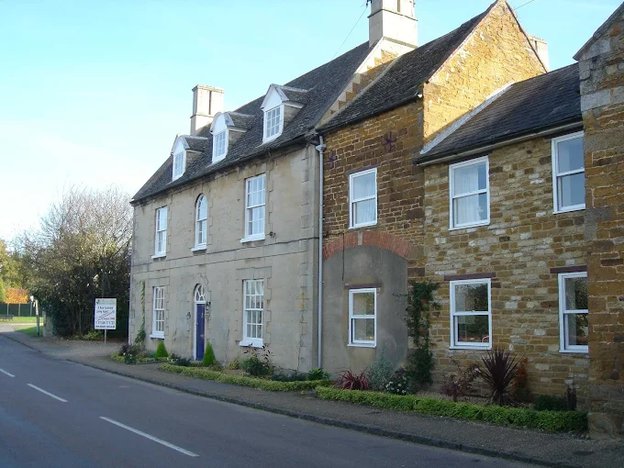 Front Exterior of Manor House in Market Harborough