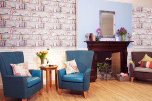 Bourne House Nursing Home sitting room