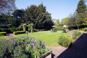 Bourne House Nursing Home garden