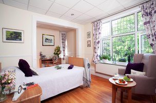 Southborough Nursing Home bedroom