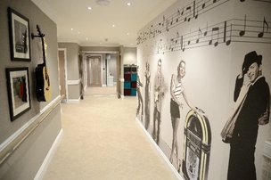 Grampian Court, hallway 