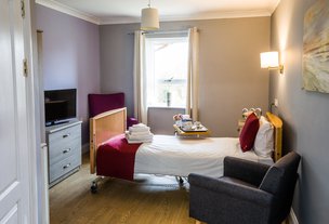 Grangewood Care Centre, Houghton Le Spring, bedroom