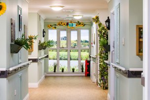 Grangewood Care Centre, Houghton Le Spring, hallway
