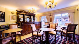 Greenfield Park, dining area with sideboard 