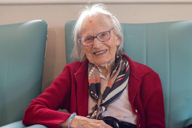 Greenhill Care Home - Happy resident