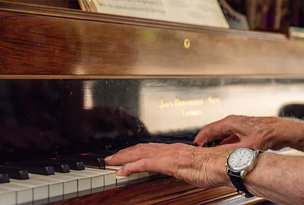 Piano at Grove Court