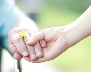 Walfinch Hampton Twickenham & Virginia Water, holding hands 