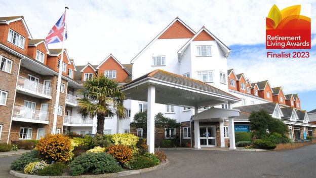 The Hawthorns in Eastbourne, Exterior