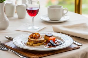 Highclere Care Home in Milton Keynes, dinner setting
