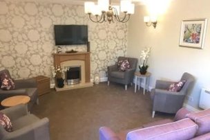 Highfield Care Home in Yarm, lounge