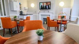 Highgate Care Home in Glasgow, dining room